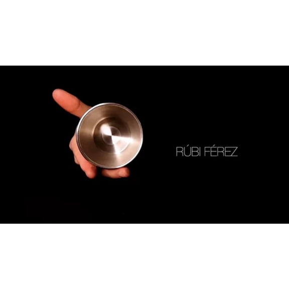 Rubi Cup By Rubi Ferez Magic Tricks Close Up Street Illusion Gimmick Props Metal Professional Magician Tools