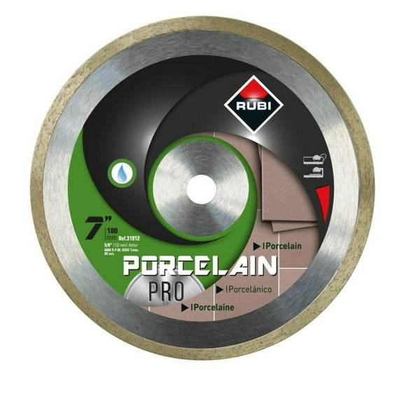 Rubi Tools 7 In. Diamond Porcelain Blade