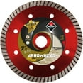 thumbnail image 1 of Rubi Tools Arrowhead 7 Inch Premium Turbo Rim Diamond Blade For Porcelain And Stone, 1 of 1