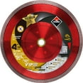 thumbnail image 1 of Rubi Tools Vip 4 Inch Premium Turbo Mesh Rim Diamond Blade For Hard Materials, 1 of 3