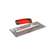 Rubi Tools Steel Notched Trowel 11In 1/4In X 1/4In