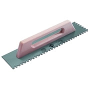 Rubi Tools Steel Notched Trowel 19 In. 48 Cm. 1/4 In. X 1/4 In. 6 X 6 Mm.