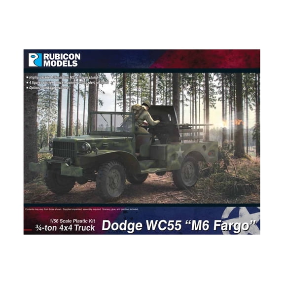 Rubicon Models Dodge WC55 "M6 Fargo" New