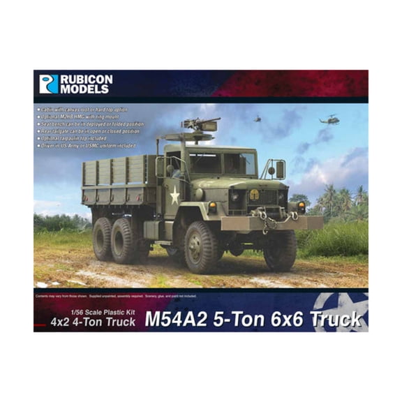 Rubicon Models M54A2 5-Ton 6x6 Truck New
