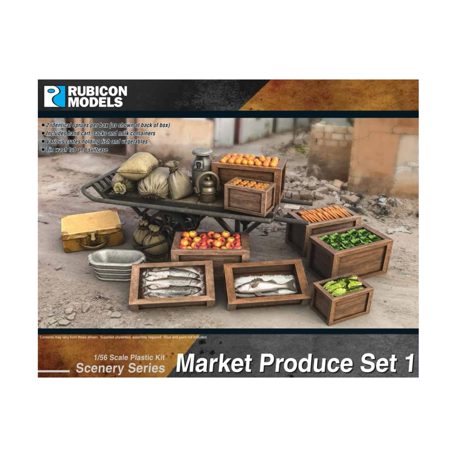 Rubicon Models Market Produce Set 1 New - Walmart.com