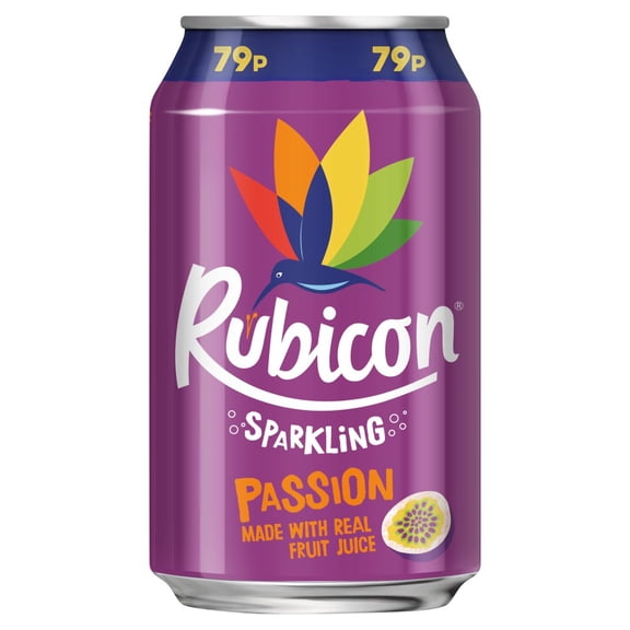 Rubicon Sparkling Passion 330ml  (pack of 24)