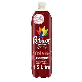 Rubicon Spring Water Black Cherry Raspberry 1.5L, Imported from Britain