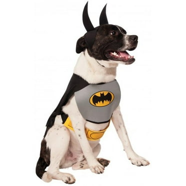 DC Comics Batman Pet Costume Accessory Set for Dogs or Cats by Rubies, XL