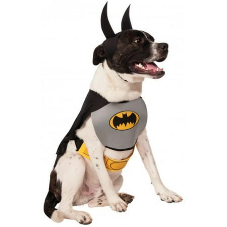 DC Comics Batman Pet Costume Accessory Set for Dogs or Cats by Rubies, Large