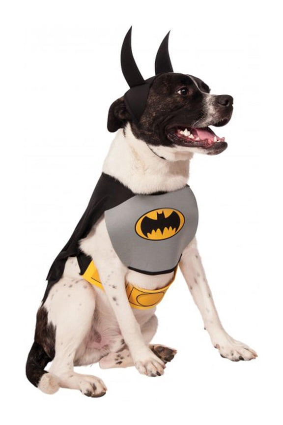 DC Comics Batman Pet Costume Accessory Set for Dogs or Cats by Rubies, Large
