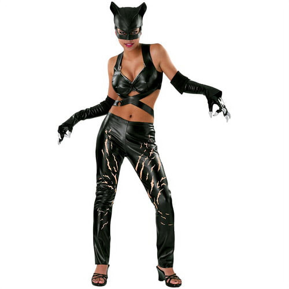 Rubies Catwoman Womens Halloween Fancy-Dress Costume for Adult, M photo
