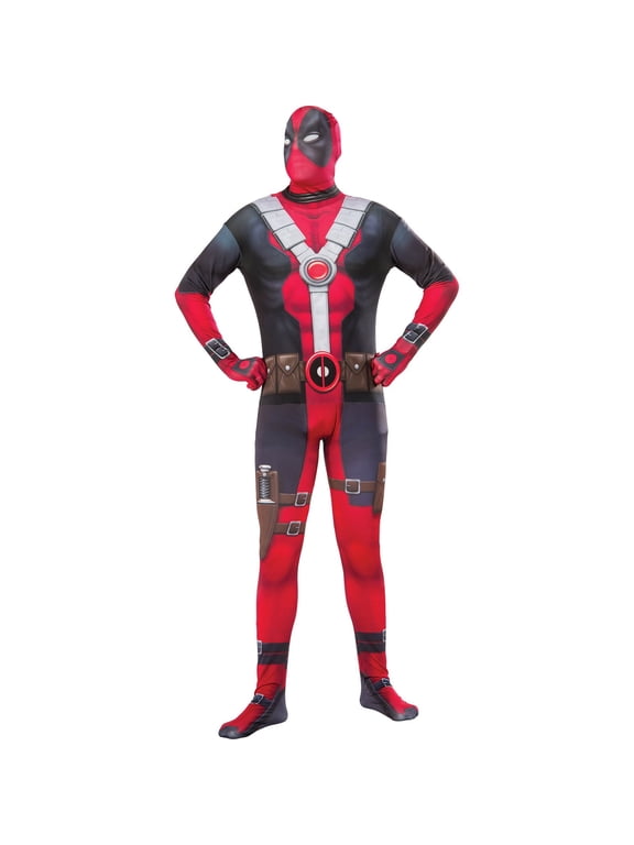 Rubie's Classic Deadpool Men's Halloween Fancy-Dress Costume for Adult, L