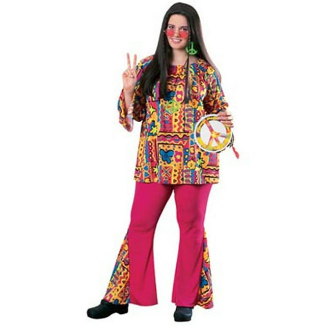 Rubie's Costume Big Mama 1960'S Woodstock Woman Costume One Size ...