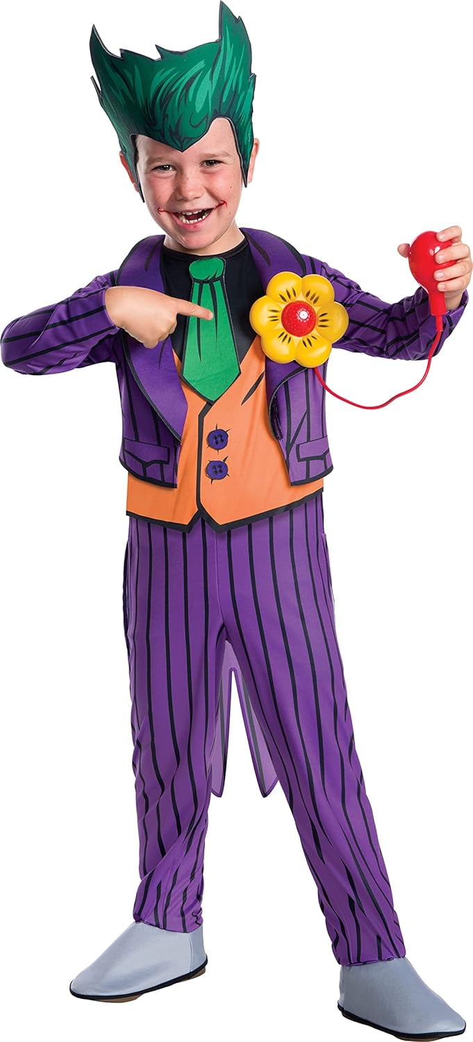 Rubie's Costume DC Comics Deluxe The Joker Costume, X-Small, Multicolor ...