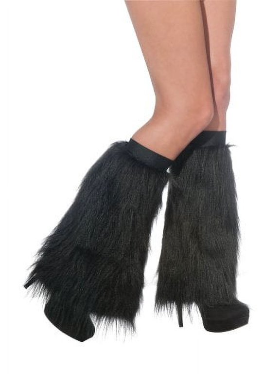Fluffies Costume Leg Warmers Costume Accessory