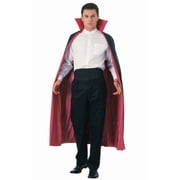 Rubies Costume Mens 60 Inch Reversible Vampire Cape Black Red One Size