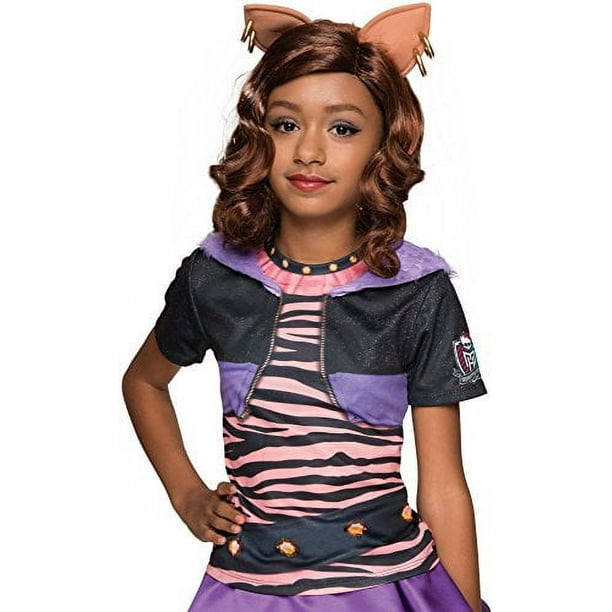 Rubie's Costume Monster High Clawdeen Wolf Photo Real Costume Top