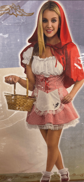 Miss Riding Hood Rubie's Costumes - Lil' Miss Riding Hood Costume (Junior Small 3-5 ...