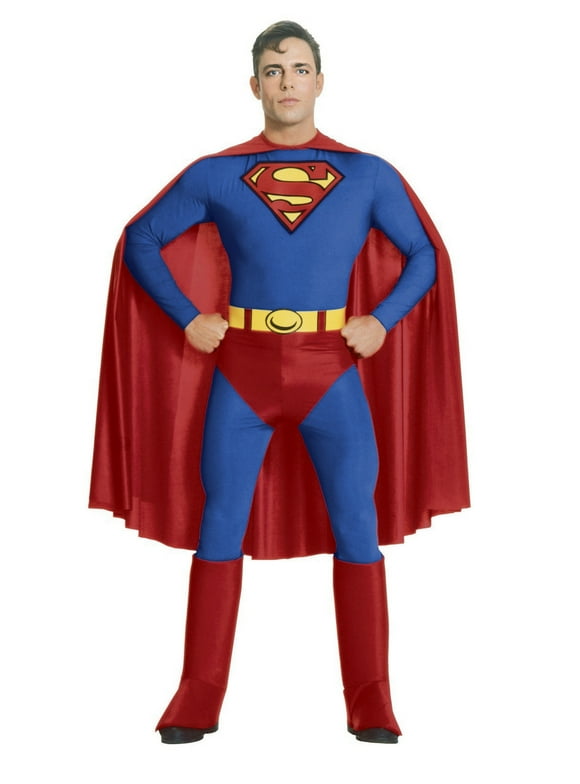 Rubie's DC Comics Classic Superman Adult Costume As Shown Large