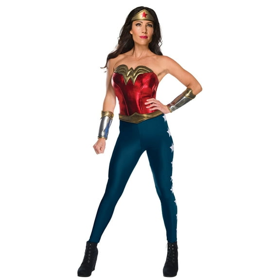 Rubie's DC Wonder Woman Women's Halloween Fancy-Dress Costume for Adult, XL