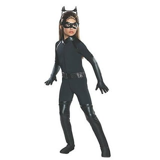 Costume da Catwoman per Bambina per Feste in Maschera o per Feste a Tema,  10/12 anni -  - Addobbi ed articoli per feste, eventi e  party