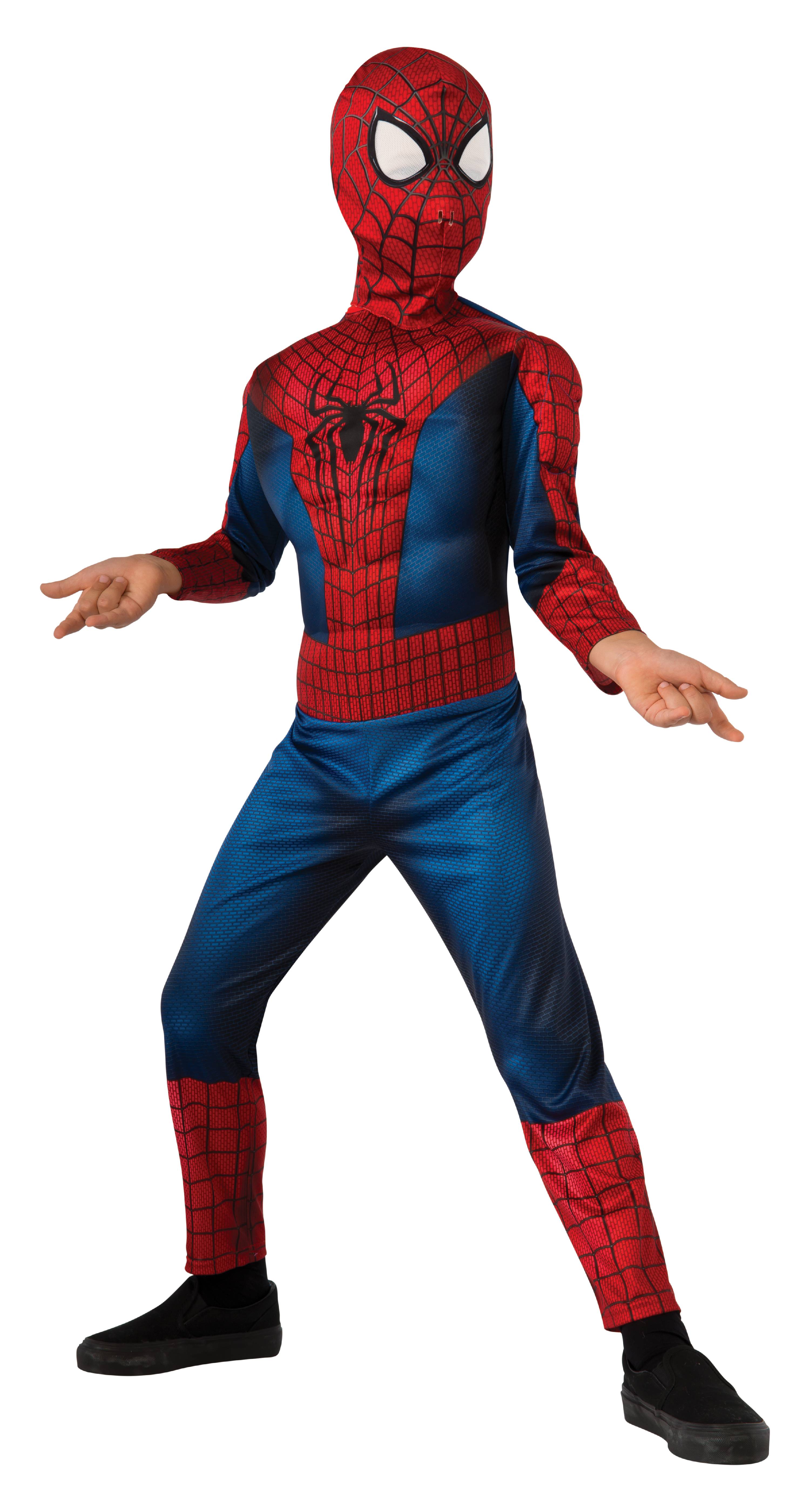 Rubie's Deluxe Spider-Man Boy's Halloween Fancy-Dress Costume for Child, M - image 1 of 2