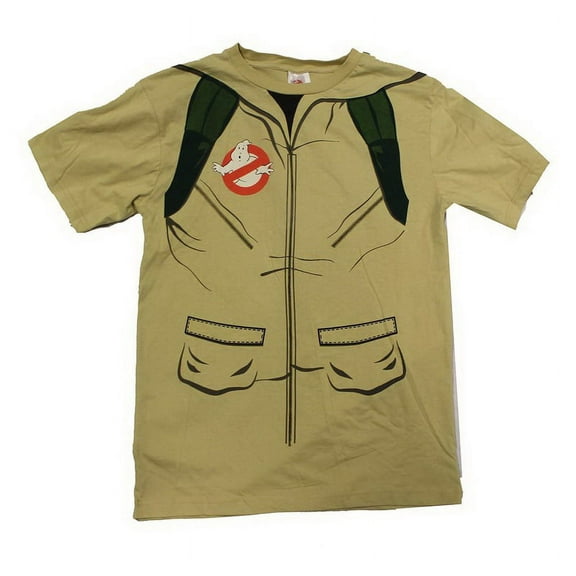 Adult Ghostbusters Shirt With Inflatable Proton Gun Costume X-Large 50