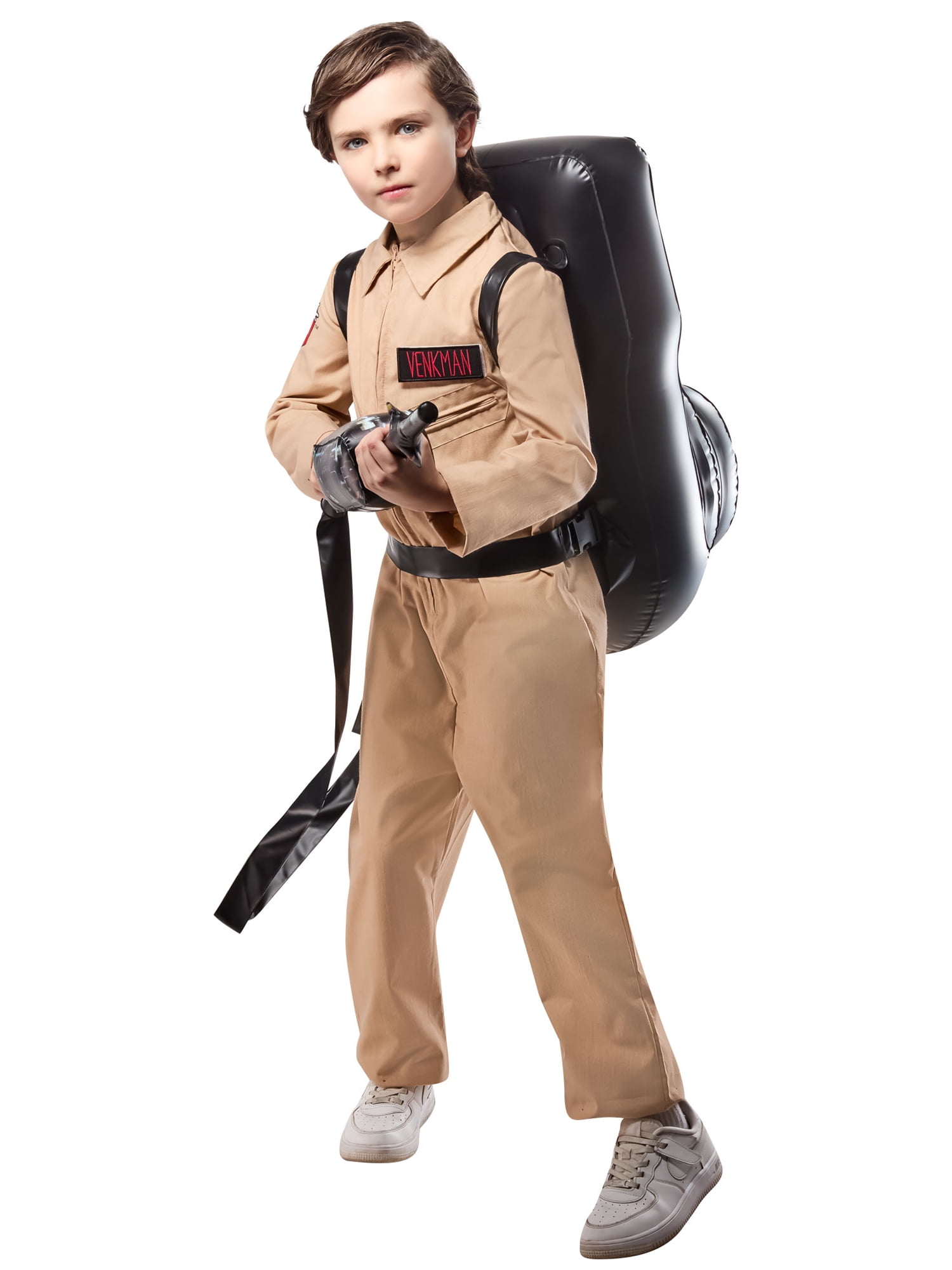 Ghostbusters Classic Beige Jumpsuit Costume for Kids by Rubies