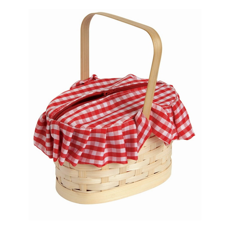Rubie s Gingham Basket Costume Prop