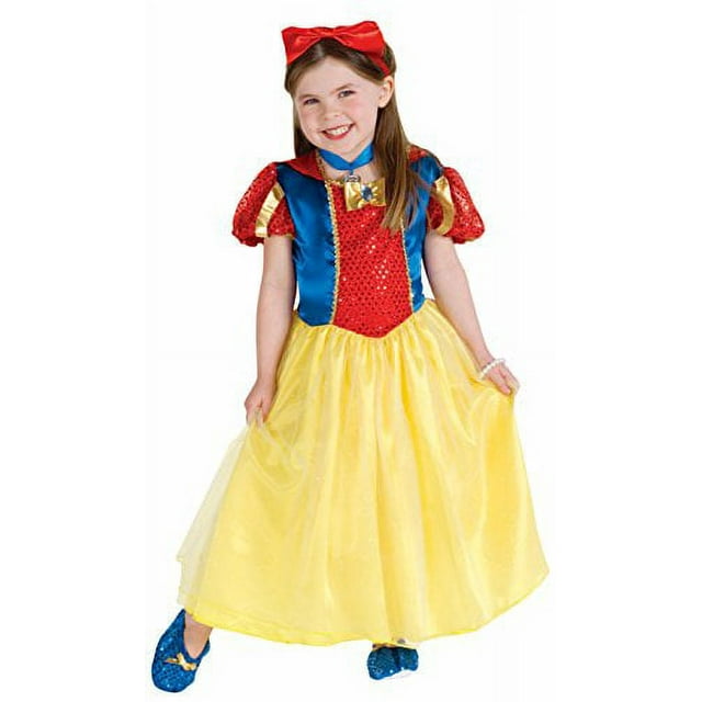 Rubie s Girls Enchanted Princess Costume Snow White Small - Walmart.com