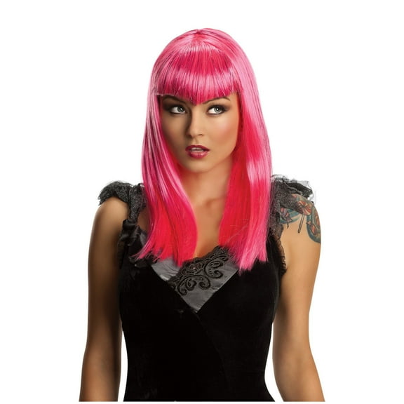 Rubie's Glitter Vamp Wig-Pink