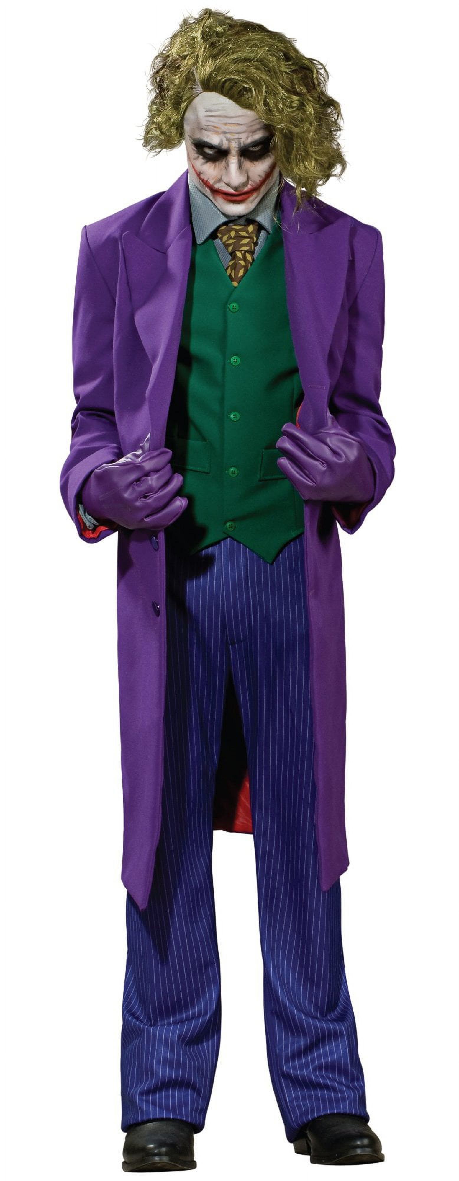 Rubie's Grand Heritage Dark Knight Adult Joker Villain Costume, Medium | 56215 - image 1 of 5