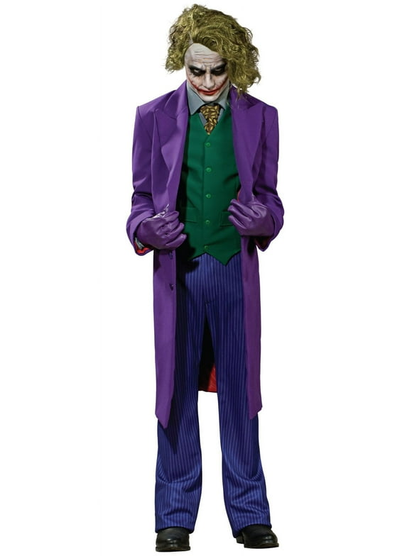 Rubie's Grand Heritage Dark Knight Adult Joker Villain Costume, Medium | 56215