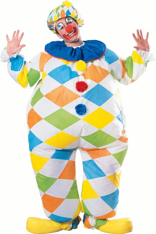 Rubie's Inflatable Fun Clown Adult Halloween Costume