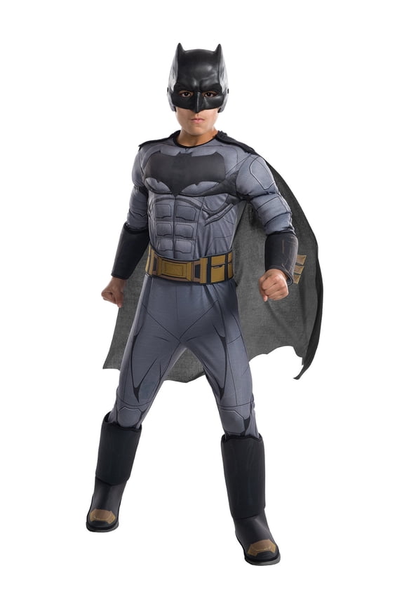 Rubie's Justice League Batman Deluxe Boy's Halloween Fancy-Dress Costume for Child, Toddler S