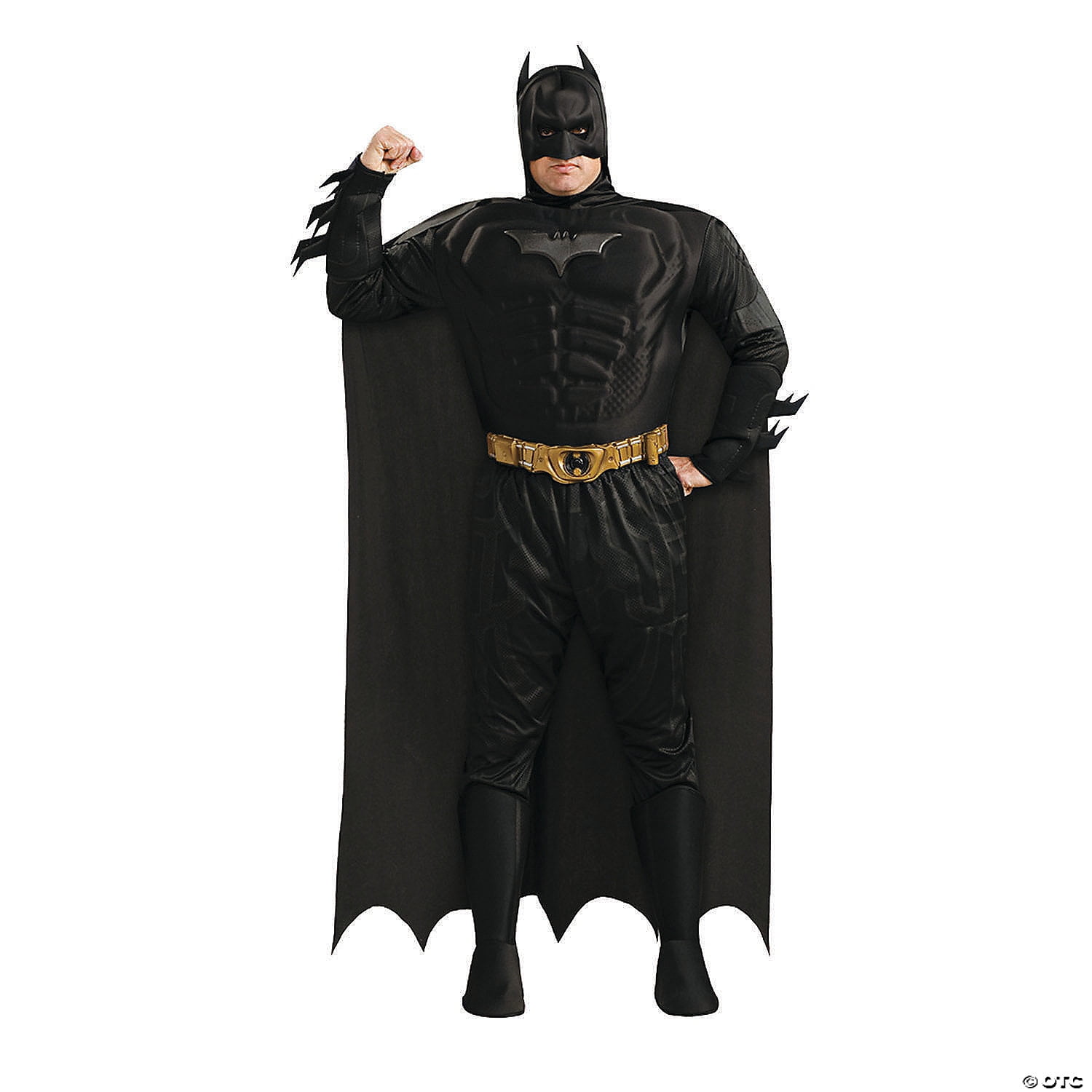 Rubie's Men's DC Comics Batman Deluxe Muscle Chest Costume - Size 2X