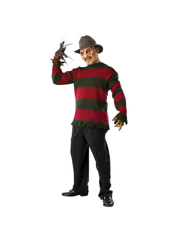 Rubie's Men's Nightmare On Elm St Deluxe Adult Freddy Sweater, Multicolor, X-Large