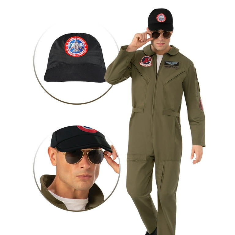 Rubie's Men's Top Gun Maverick Costume and Accessory Kit 