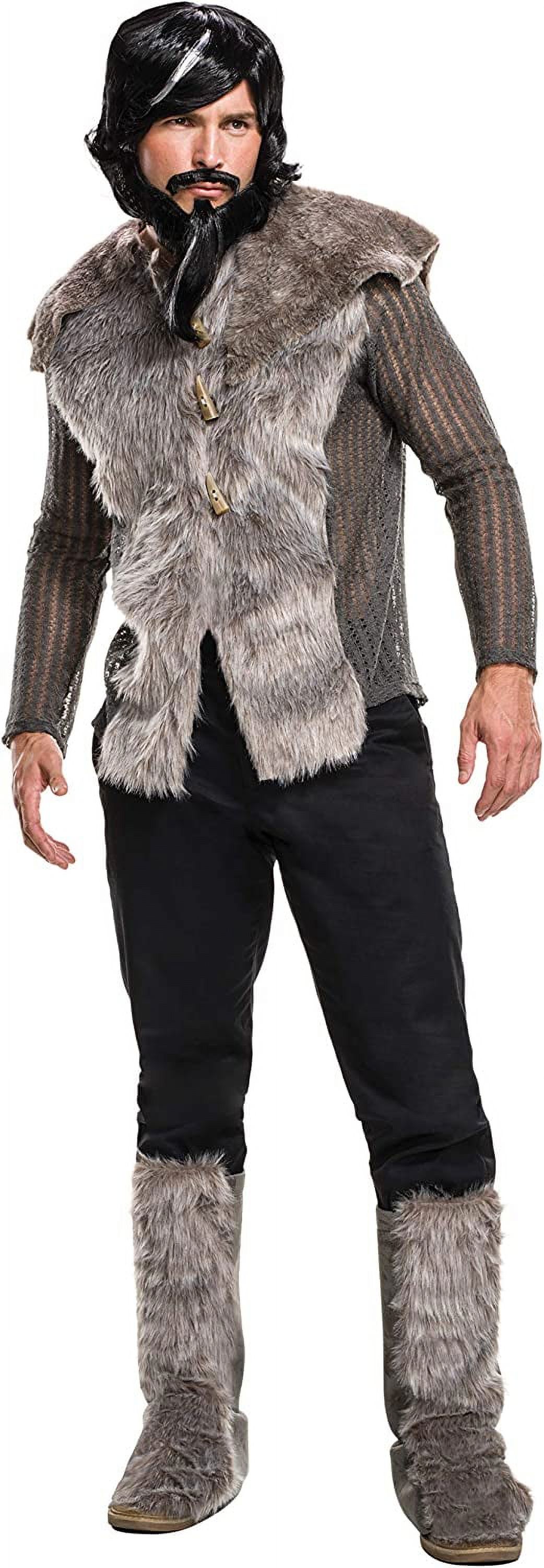 Rubie's Men's Zoolander 2 Derek Faux Fur Coat Costume Standard As Shown