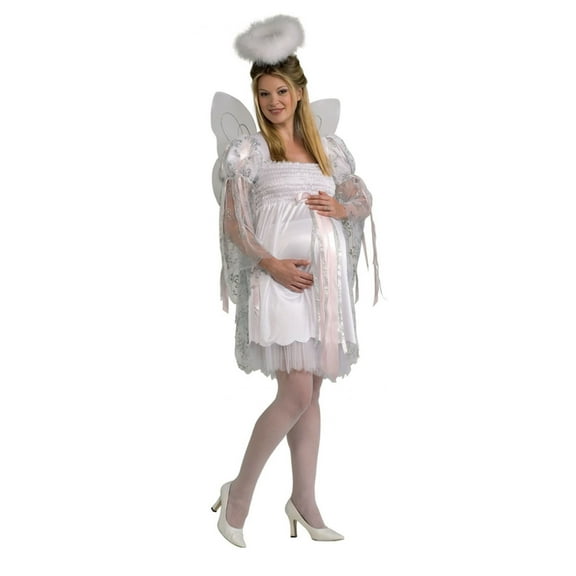Rubie's Mommy-To-Be Angel Women's Fancy-Dress Costume for Adult, Maternity Standard