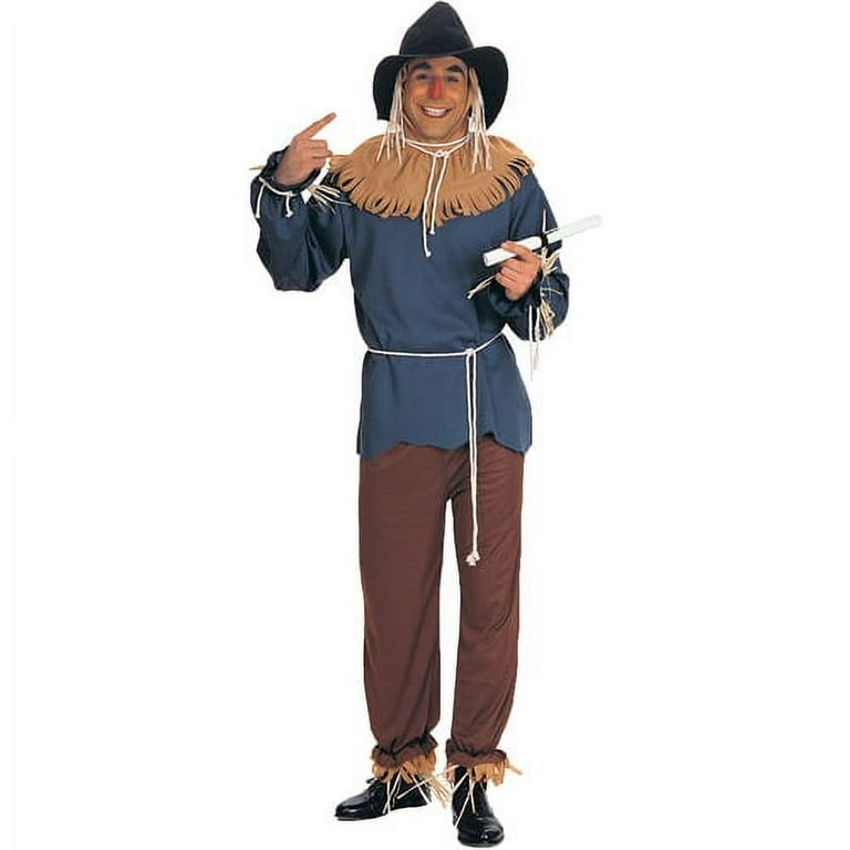 Rubie s Scarecrow Wizard of Oz Men s Halloween Fancy Dress Costume for Adult One Size