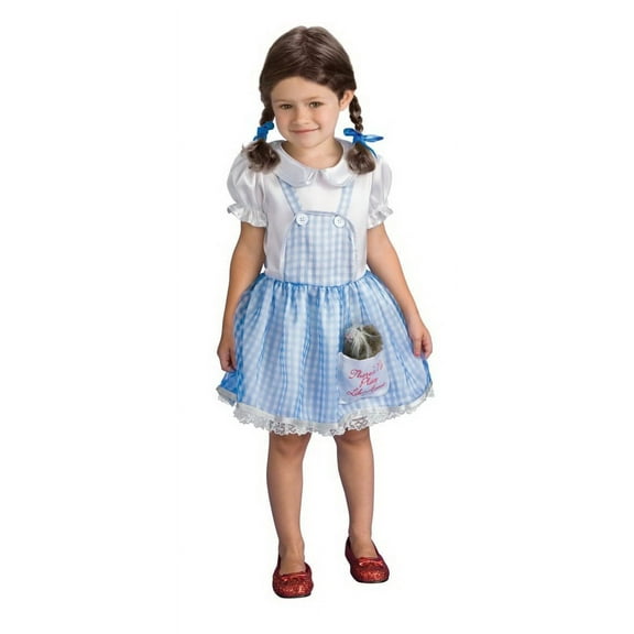 Rubie's Wizard of Oz Dorothy Girl's Halloween Fancy-Dress Costume, S (4-6)