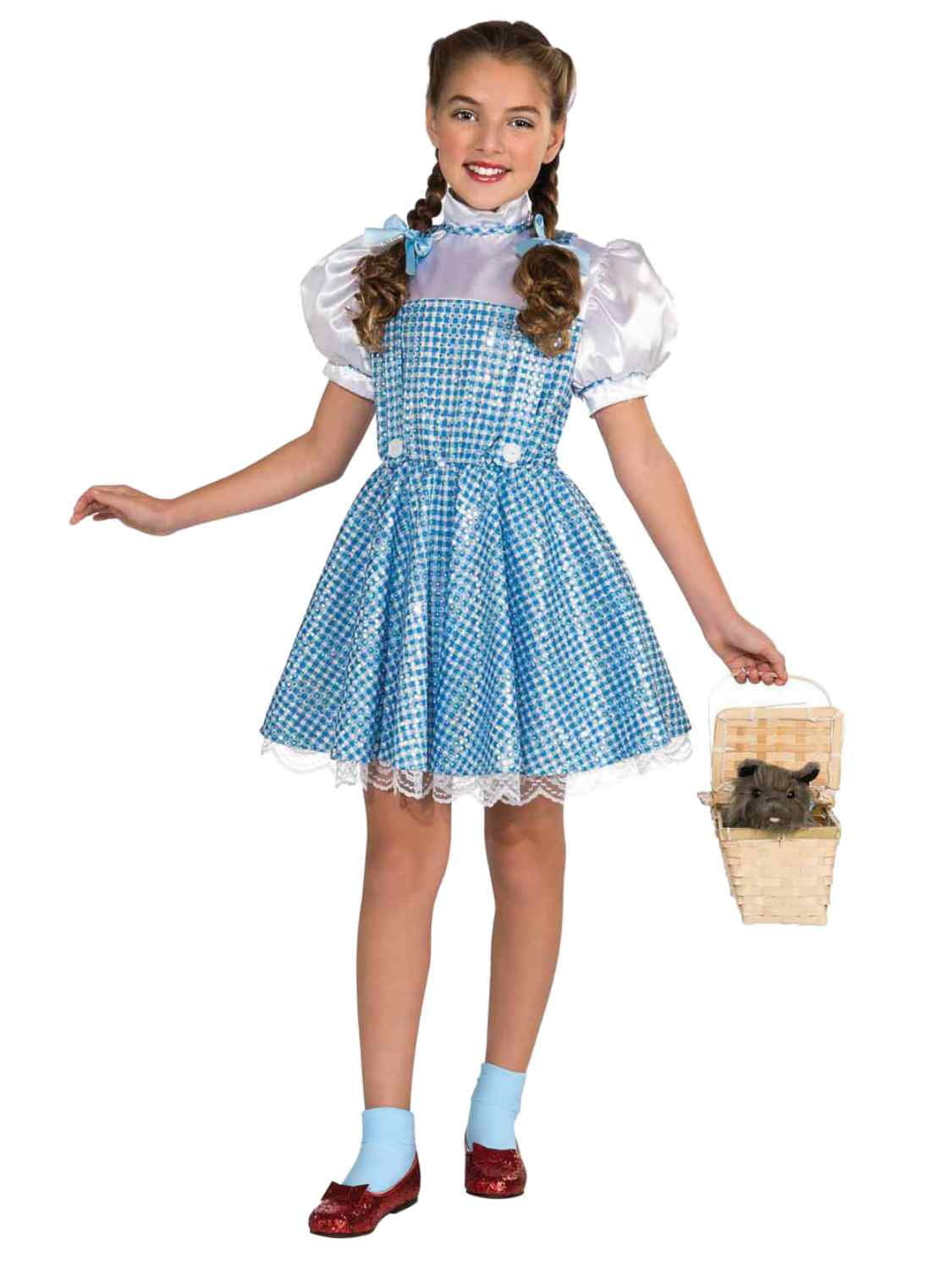 Dorothy Sequin Costume Wizard of Oz Girls Dorothy Sequin Costume Wizard of Oz Girls
