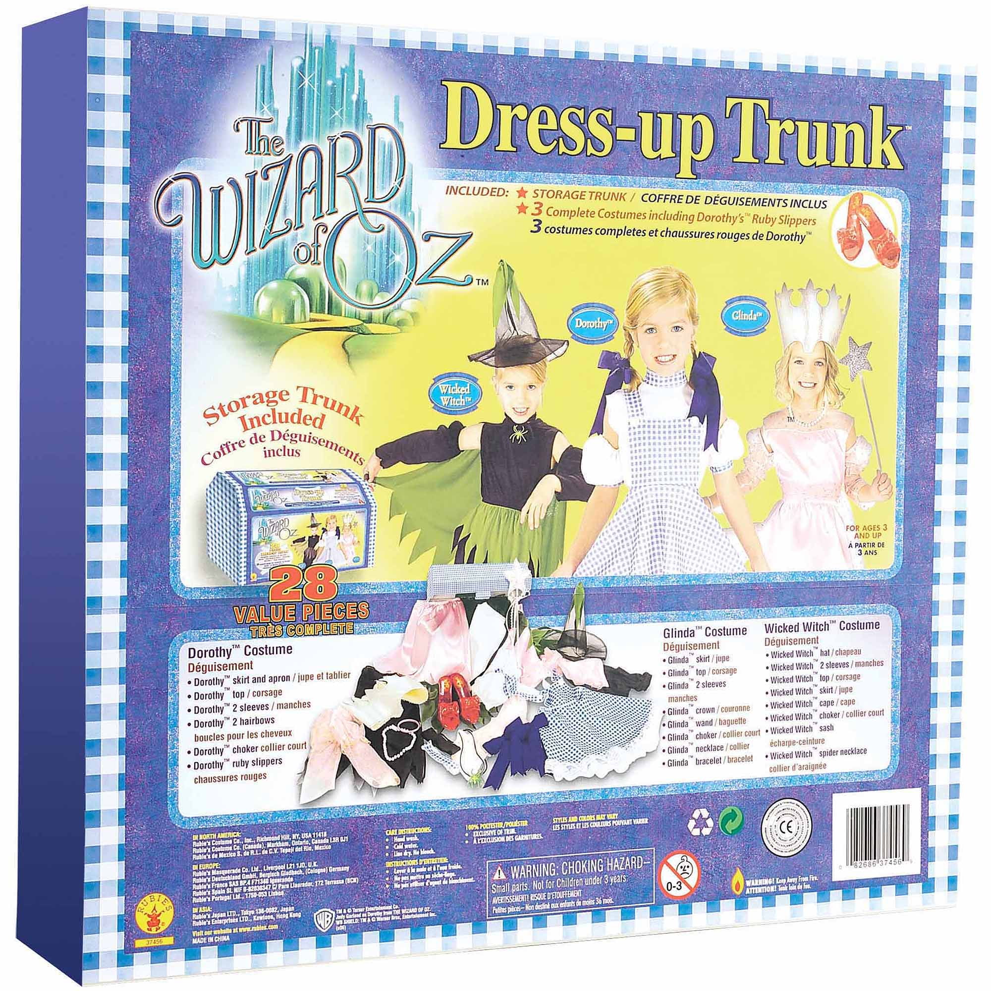 Rubie's Wizard of Oz Dress Up Trunk Set Fancy-Dress Costume for