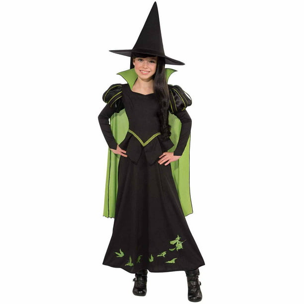 Rubie's Wizard of Oz Wicked Witch of the West Girl's Halloween Fancy ...