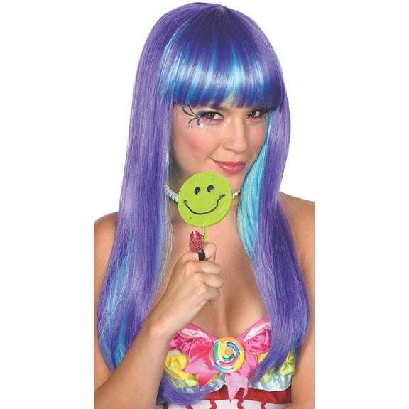 Rubie's Women's Candy Babe Adult Purple Wig One Size