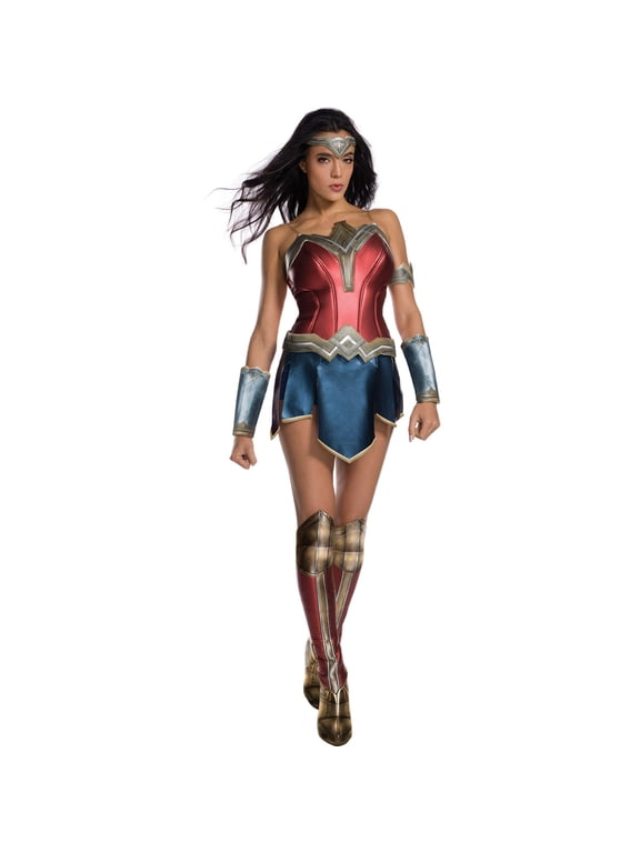 Rubie's Wonder Woman Women's Halloween Fancy-Dress Costume for Adult, M