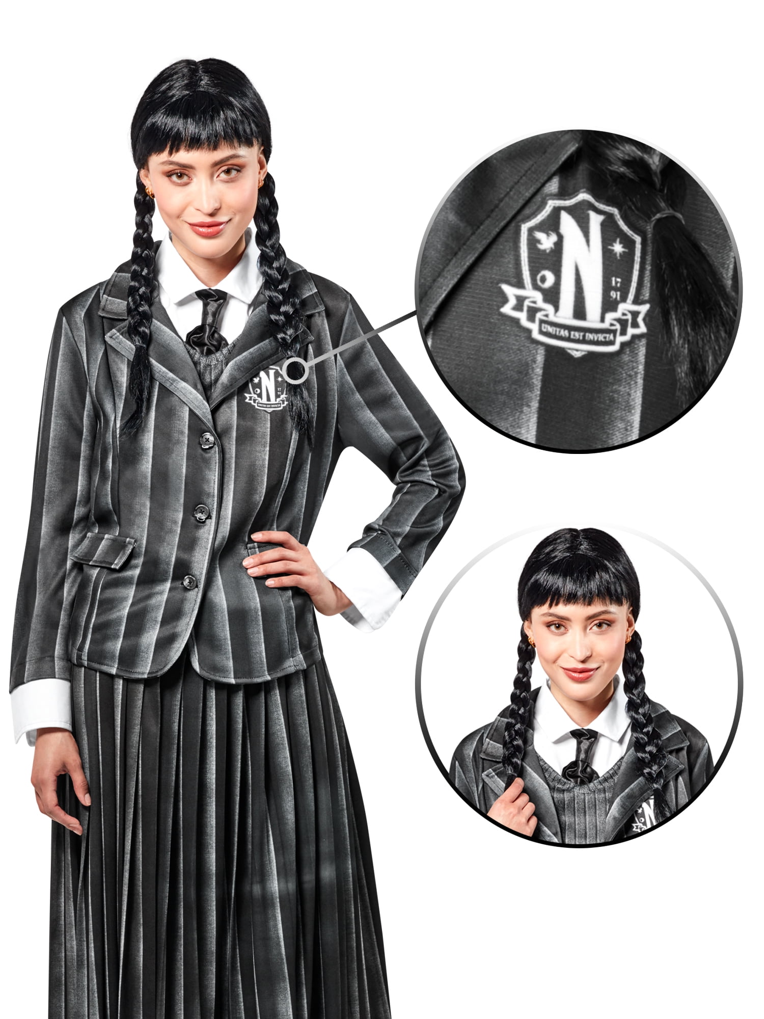 Women's Wednesday Nevermore Academy Costume