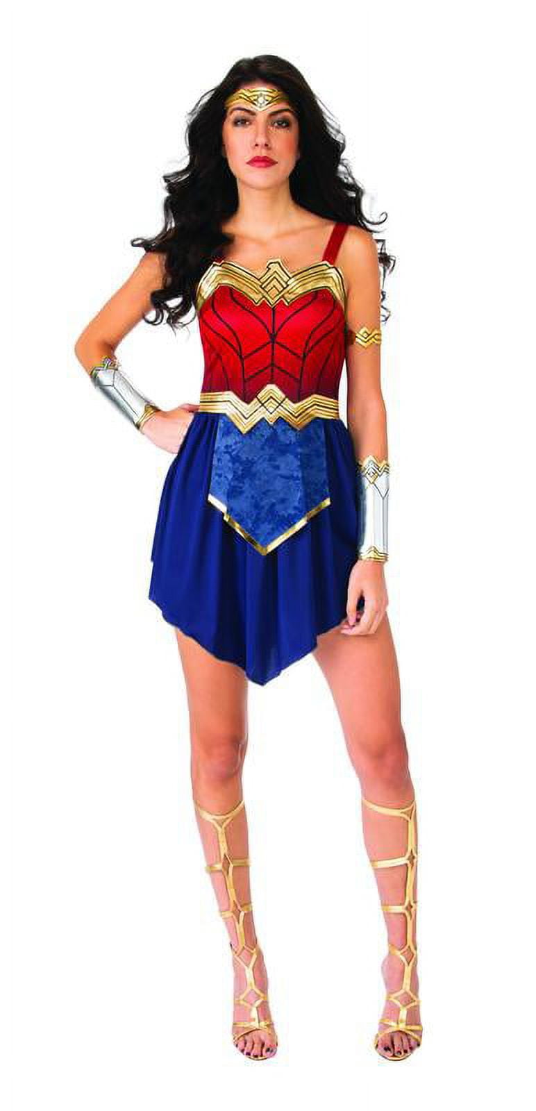 Rubie's Wonder Woman Dress Adult Halloween Costume - Walmart.com