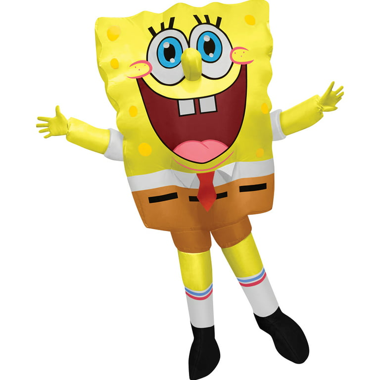 Rubie's womens Nickelodeon Classic Spongebob Inflatable Adult Sized  Costumes, As Shown, One Size US